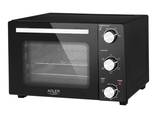 Adler Electric Oven | AD 6024 | 22 L | 1300 W | Black