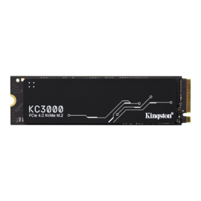 Kingston | SSD | KC3000 | 1024 GB | SSD form factor M.2 2280 | Solid-state drive interface PCIe 4.0 NVMe M.2 | Read speed 7000 MB / s | Write speed 6000 MB / s