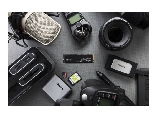 Kingston | SSD | KC3000 | 1024 GB | SSD form factor M.2 2280 | Solid-state drive interface PCIe 4.0 NVMe M.2 | Read speed 7000 MB / s | Write speed 6000 MB / s