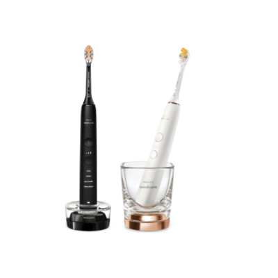 Philips | Electric toothbrush with app | HX9914 / 69 Sonicare DiamondClean 9000 | Rechargeable | For adults | Number of brush heads included 2 | Number of teeth brushing modes 4 | Black / Rose gold
