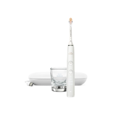 Philips | Sonicare DiamondClean 9000 Electric Toothbrush with app | HX9911 / 19 | Rechargeable | For adults | Number of brush heads included 1 | Number of teeth brushing modes 4 | White