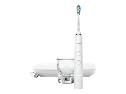 Philips | Sonicare DiamondClean 9000 Electric Toothbrush with app | HX9911 / 19 | Rechargeable | For adults | Number of brush heads included 1 | Number of teeth brushing modes 4 | White