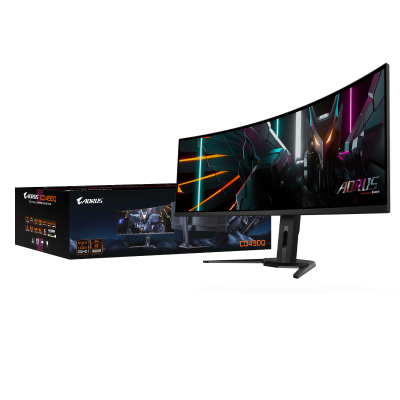 Gigabyte | CO49DQ | 49 " | OLED | DQHD | 32:9 | 144 Hz | 3 ms | 5120 x 1440 pixels | 250 cd / m² | HDMI ports quantity 2 x HDMI 2.1 | Black | Warranty 36 month(s)