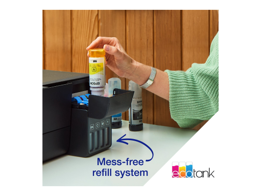 Epson Multifunctional printers | EcoTank L3271 | Inkjet | Colour | A4 | Wi-Fi | Black