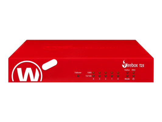 WatchGuard Firebox T25 with 1-yr Basic Security Suite | WGT25031