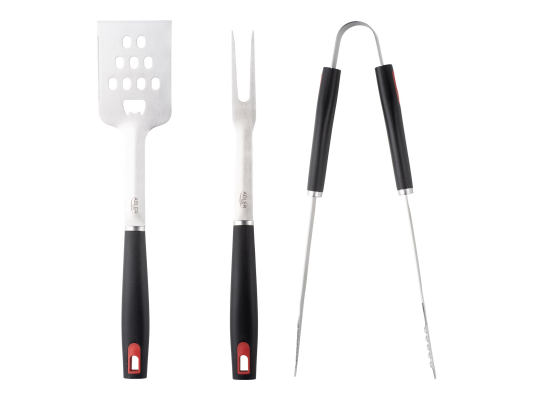 Adler | Grill Utensil Set with Carrying Case | AD 6727 | Grill Cutlery Set | 4 pc(s) | Stainless Steel / Black