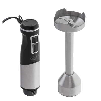 Adler | Hand Blender | AD 4628 | Hand Blender | 1900 W | Number of speeds 1 | Turbo mode | Ice crushing | Stainless Steel / Black