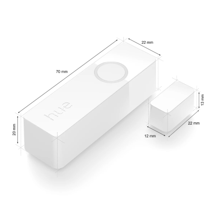 Philips Hue | Contact sensor, 2pcs pack | White