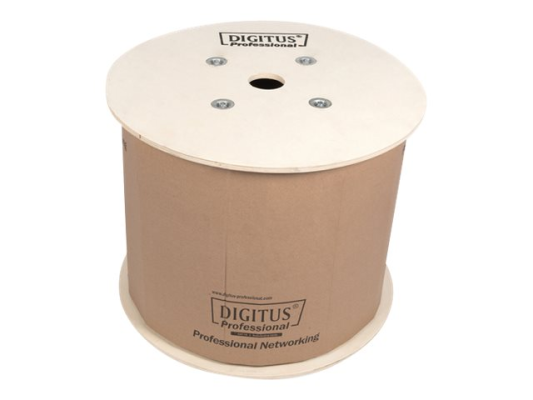 Digitus | Cat 7A class FA, S / FTP, Twisted Pair installation cable, simplex, 1500 MHz | DK-1744-A-VH-10-P