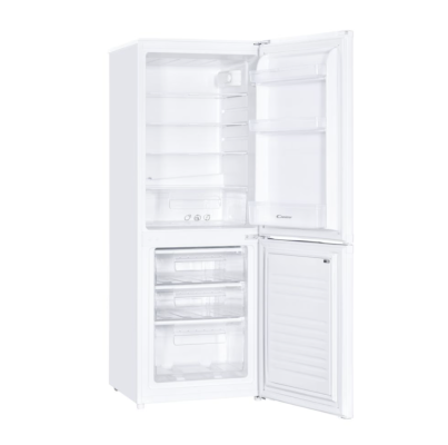Candy | Refrigerator | CHCS 514EW | Energy efficiency class E | Free standing | Combi | Height 151 cm | Fridge net capacity 138 L | Freezer net capacity 69 L | 40 dB | White