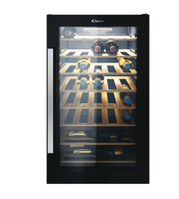 Candy | Wine Cooler | CWC 154 EEL / NF | Energy efficiency class G | Free standing | Bottles capacity 41 | Black