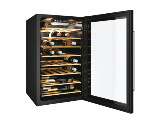 Candy | Wine Cooler | CWC 154 EEL / NF | Energy efficiency class G | Free standing | Bottles capacity 41 | Black