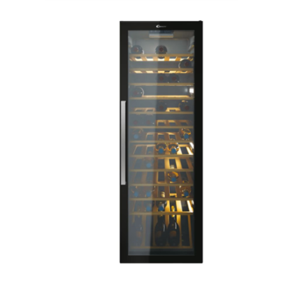 Candy | Wine Cooler | CWC 200 EELW / NF | Energy efficiency class G | Free standing | Bottles capacity 81 | Black