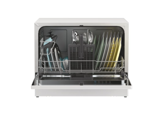 Dishwasher | CP 6E51LW | Table | Width 55 cm | Number of place settings 6 | Number of programs 5 | Energy efficiency class E | White