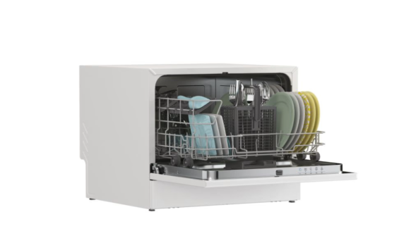 Dishwasher | CP 6E51LW | Table | Width 55 cm | Number of place settings 6 | Number of programs 5 | Energy efficiency class E | White