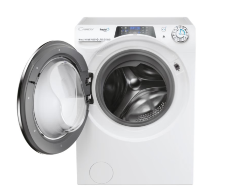 Candy | Washing Machine with Dryer | RPW41066BWMBC-S | Energy efficiency class D | Front loading | Washing capacity 10 kg | 1400 RPM | Depth 58 cm | Width 60 cm | TFT | Drying system | Drying capacity 6 kg | Steam function | Whit