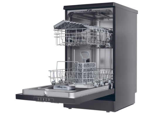 Dishwasher | CDPH 2L1047B | Free standing | Width 45 cm | Number of place settings 10 | Number of programs 5 | Energy efficiency class E | Inox