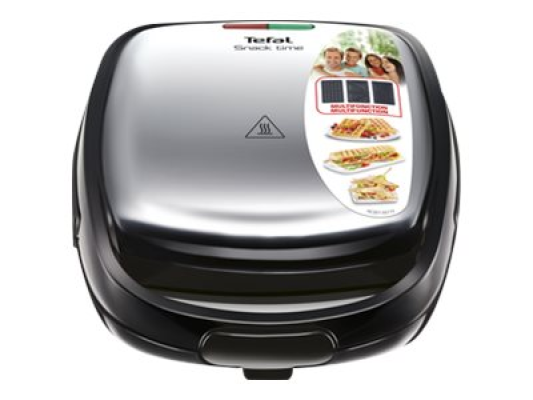 TEFAL Sandwich Maker | SW342D38 | 700 W | Number of plates 3 | Black / Stainless Steel