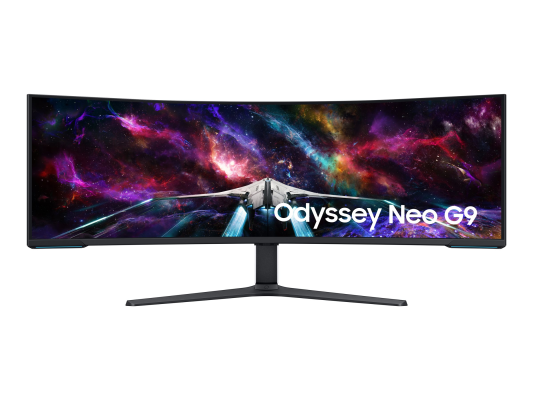 Samsung | Odyssey Neo G9 G95NC curved screen | LS57CG952NUXEN | 57 " | VA | Double UHD | 32:9 | 240 Hz | 1 ms | 2160 pixels | 350 cd / m² | HDMI ports quantity 3 | White | Warranty 36 month(s)