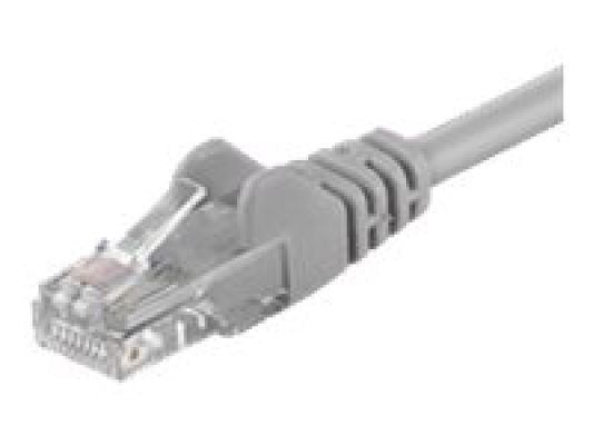 Patch Cable | 68449 CAT 6 U / UTP | PVC AWG 24 / 7 | Cable length: 15 m | Grey