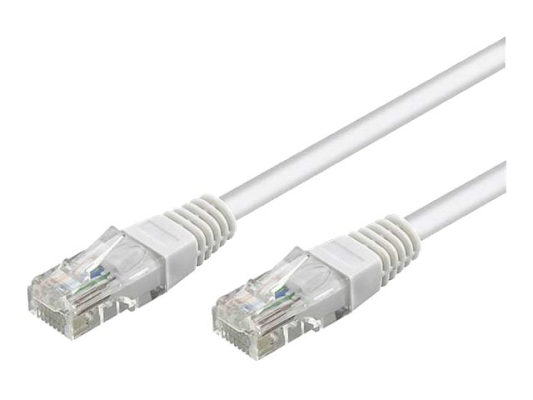 Patch Cable | 68637 CAT 6 U / UTP | PVC AWG 24 / 7 | Cable length: 5 m | White