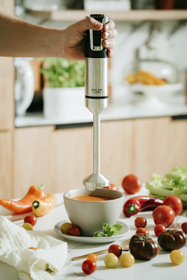 Adler | AD 4627 | Hand Blender Set | 1800 W | Number of speeds 20 | Turbo mode | Chopper | Stainless Steel / Black