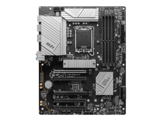 MSI | PRO B760-P II | Processor family Intel | Processor socket LGA1700 | DDR5 | Number of SATA connectors 4