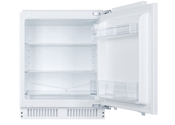 Candy Refrigerator | CMLS68EW | Energy efficiency class E | Built-in | Larder | Height 82 cm | Fridge net capacity 135 L | Display | 39 dB | White