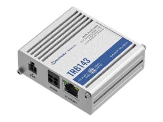 LTE Cat 4 M-Bus | TRB143 | 10 / 100 / 1000 Mbit / s | Ethernet LAN (RJ-45) ports 1 | Mesh Support No | MU-MiMO No | 4G