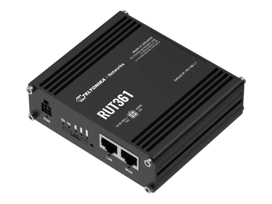 LTE CAT 6 Router | RUT361 | 802.11n | 10 / 100 Mbit / s | Ethernet LAN (RJ-45) ports 2 | Mesh Support No | MU-MiMO Yes | 4G