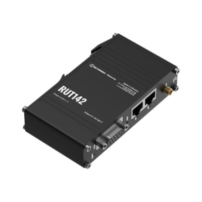 Ethernet Router with RS232 (RUT142000000) | RUT142 | 802.11n | 10 / 100 Mbit / s | Ethernet LAN (RJ-45) ports 1 | Mesh Support No | MU-MiMO No | No mobile broadband
