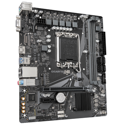 Gigabyte | H610M H V3 DDR4 | Processor family Intel | Processor socket LGA1700 | DDR4 DIMM | Supported hard disk drive interfaces M.2, SATA | Number of SATA connectors 4