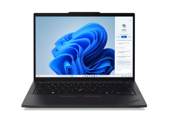 Lenovo ThinkPad T14 | Black | 14 " | IPS | WUXGA | 1920 x 1200 pixels | Anti-glare | Intel Core U7 | 155U | 16 GB | SO-DIMM DDR5 | Solid-state drive capacity 512 GB | Intel Graphics | Windows 11 Pro | 802.11ax | Bluetooth ver