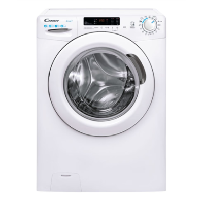 Candy Washing Machine | CS4 1262DE / 1-S | Energy efficiency class D | Front loading | Washing capacity 6 kg | 1200 RPM | Depth 45 cm | Width 60 cm | Display | LCD | Near Field Communication (NFC) | White