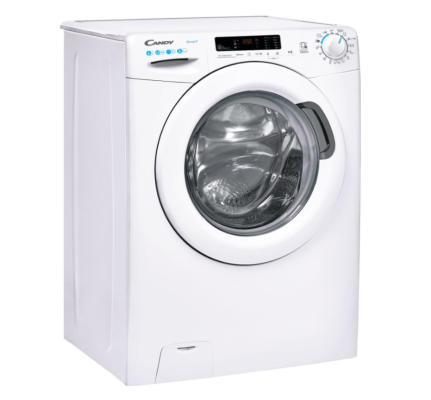 Candy Washing Machine | CS4 1262DE / 1-S | Energy efficiency class D | Front loading | Washing capacity 6 kg | 1200 RPM | Depth 45 cm | Width 60 cm | Display | LCD | Near Field Communication (NFC) | White