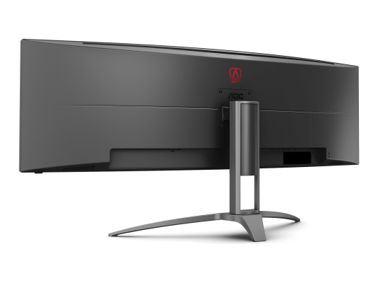 AOC | Gaming Monitor | AG493UCX2 | 49 " | VA | DQHD | 32:9 | 165 Hz | 1 ms | 5120 x 1440 pixels | 550 cd / m² | HDMI ports quantity 3 | Black | Warranty 36 month(s)