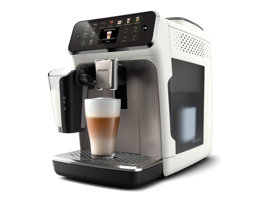 Philips EP4443 / 70 Fully Automatic Espresso Machine, 12 bar, 1500 W, White / Black | Philips
