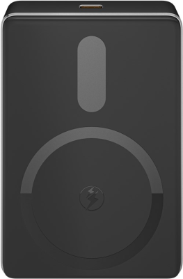 Goobay Magnetic Wireless Power Bank | 70183 | 10000 mAh | USB-C | Black