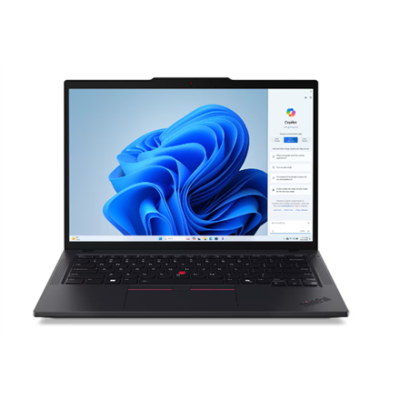 Lenovo ThinkPad T14 | Black | 14 " | IPS | WUXGA | 1920 x 1200 pixels | Anti-glare | AMD Ryzen 5 PRO | 8540U | 16 GB | SO-DIMM DDR5 | Solid-state drive capacity 512 GB | AMD Radeon 740M Graphics | Windows 11 Pro | 802.11ax | 