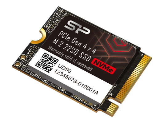 Silicon Power SSD | UD90 2230 | 1000 GB | Solid-state drive interface PCIe Gen 4x4 | Read speed 4900 MB / s | Write speed 3200 MB / s