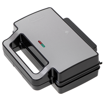 Adler Sandwich maker 2 in 1 | AD 3073 | 1000 W | Number of plates 2 | Stainless Steel / Black