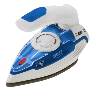 Camry CR 5040 | Steam travel iron | 1600 W | Water tank capacity 80 ml | Continuous steam 10 g / min | Steam boost performance 50 g / min | Blue / White