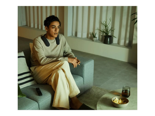 Sony Wireless Neckband Speaker | HT-AN7 Bravia Theatre U | Waterproof | Bluetooth | Black | Portable | Wireless connection