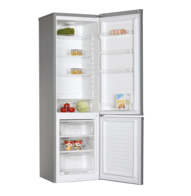 Candy Refrigerator | CCG1S 518EX | Energy efficiency class E | Free standing | Combi | Height 179.4 cm | Fridge net capacity 188 L | Freezer net capacity 64 L | 41 dB | Stainless Steel