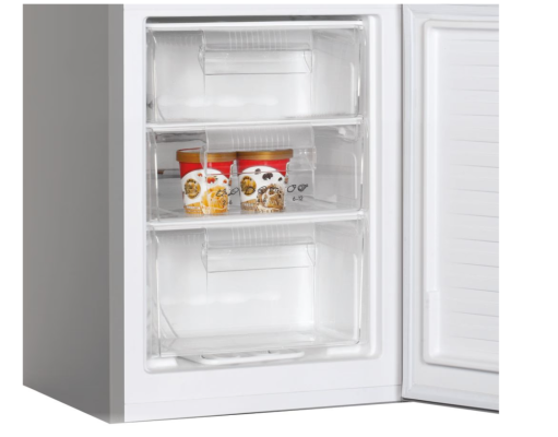 Candy Refrigerator | CCG1S 518EX | Energy efficiency class E | Free standing | Combi | Height 179.4 cm | Fridge net capacity 188 L | Freezer net capacity 64 L | 41 dB | Stainless Steel