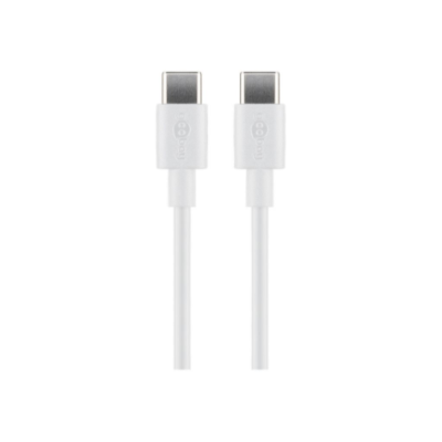 Goobay USB-C,Charging and Sync Cable, 2 m, white | Goobay