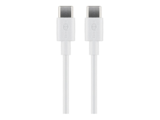 Goobay USB-C,Charging and Sync Cable, 2 m, white | Goobay