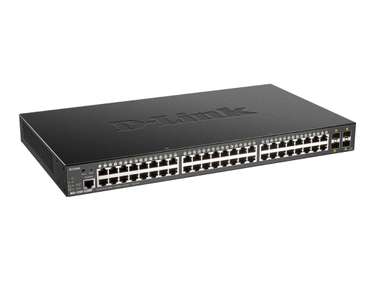 D-Link 52-Port 10-Gigabit Smart Managed PoE Switch | DGS-1250-52XMP / E | Managed