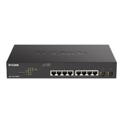 D-Link 10-Port PoE+ Gigabit Smart Managed Switch | DGS-1100-10MPV2 / E | Managed