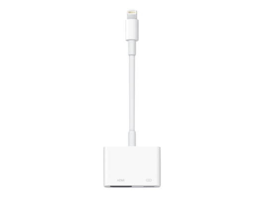 Apple Lightning to Digital AV Adapter | White